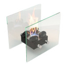 Биокамин Лондон M, чёрный (LuxFire)