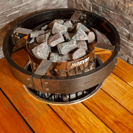 Электрическая печь Cilindro PC70XE Black Steel (Harvia)