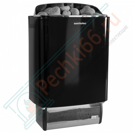Электрокаменка 100E series, black, 6 kW (SentioTec)