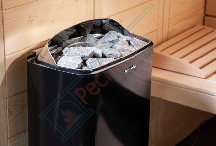 Электрокаменка 100E series, black, 6 kW (SentioTec)