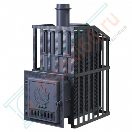 Чугунная печь для бани Гефест GFS-ЗК 30 Ураган (ТехноЛит)