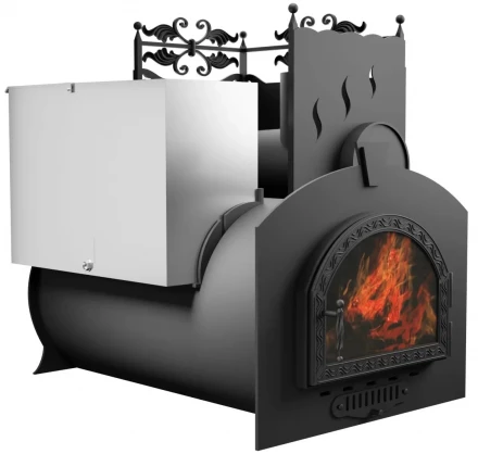 Банная печь Горыныч 3 большая дверь со стеклом (ТермоСфера)