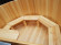 Японская баня Фурако круглая с внутренней печкой 200х200х120 (НКЗ) в Самаре