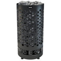 Печь для бани и сауны Ringo Black 60 STJ Helo-WT (6 кВт, 70 кг камней) (Helo)