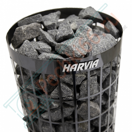 Электрическая печь Cilindro Pro PC100E/135E Black Steel (Harvia)