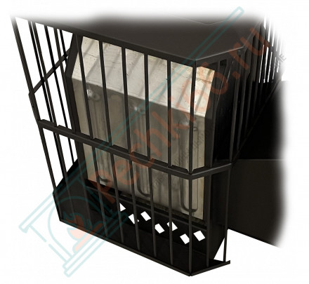 Печь для бани Пегас-26 сетка, закрытая каменка (Pegas)