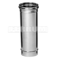 Дымоход L=0,5м (Aisi-304/0,8) d-150 (Ferrum Austenite HF)