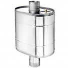 Натрубный бак для воды (НЕРЖ-439/0,8мм) 50 л, d-130 (УМК)