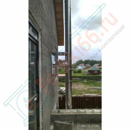 Монтаж дымохода Вулкан