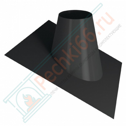 Кровельный элемент 0°/20° на трубу с изол V50R (ОЦИНК-RAL/0,5) d-115/215 (Вулкан)