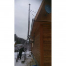 Монтаж дымохода УМК