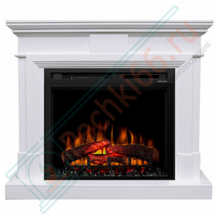 Каминокомплект электрический Coventry - Белый с очагом XHD28L-INT (Dimplex)