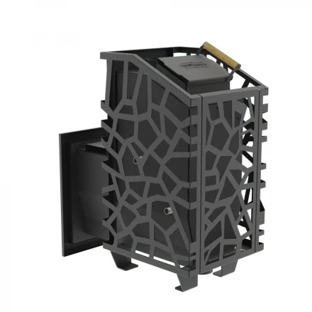 Печь для бани Арма 800 с металлической дверцей, до 24 м3