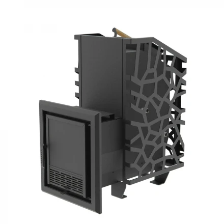 Печь для бани Арма 800 с металлической дверцей, до 24 м3