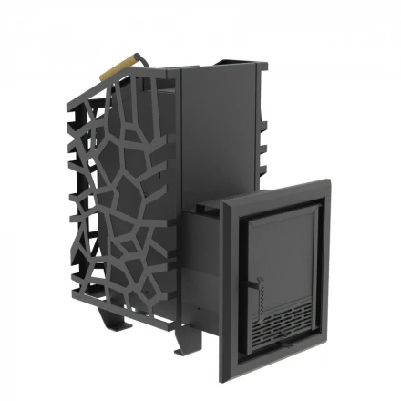 Печь для бани Арма 800 с металлической дверцей, до 24 м3