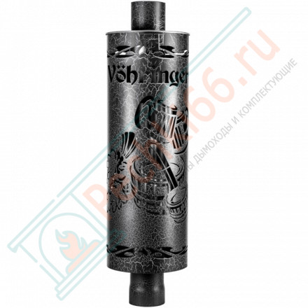 Дымоход - конвектор Шайка-Лейка, D115мм, L1м, Антик (Feringer)