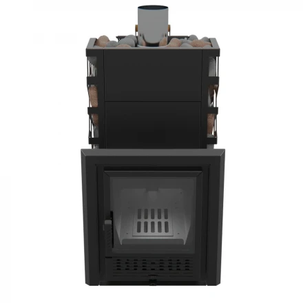 Печь для бани Арма 800 дверца со стеклом, до 24 м3