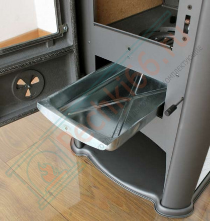 Печь-камин Lederata зеленая (Tim Sistem)