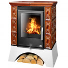 Керамическая печь Helvetia KPI, металлический цоколь, Т/О 6.9 кВт, 2-цвета (ABX)