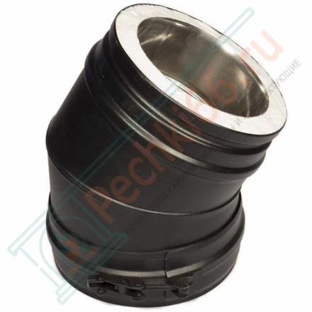 Отвод 45° (AISI-444/0,6-ОЦИНК-RAL/0,5) d-150/200 (Schiedel)