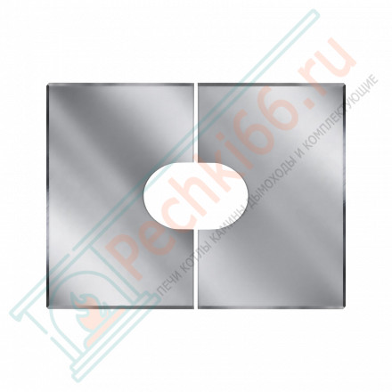 Фланец разрезной 21/32º без изол 800х910 на трубу V50R (AISI-304/0,5) d-200/300 (Вулкан)