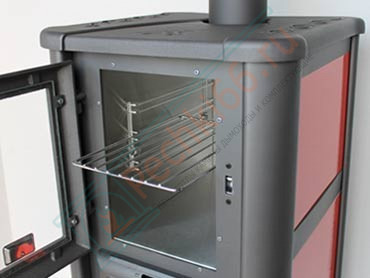 Печь-камин Lederata Plus синяя (Tim Sistem)