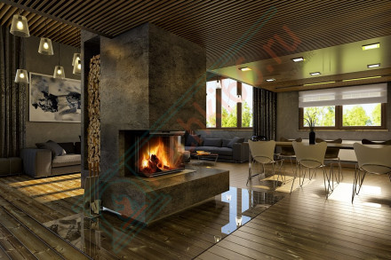 Каминная топка IMPRESSION C 2G L 67.61.34.21 (Romotop)