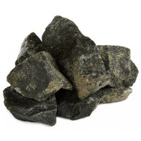 Камень для бани Порфирит колотый, 20 кг (Россия)