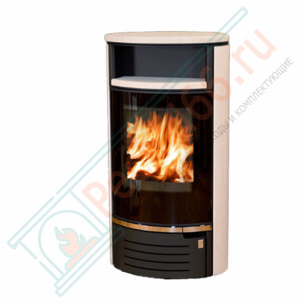 Печь-камин Atlantik 7, мокка крем (ABX)