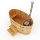 Японская баня Фурако овальная с внутренней печкой 120х160х120 (НКЗ) Японская баня Фурако овальная с внутренней печкой 120х160х120 (НКЗ)