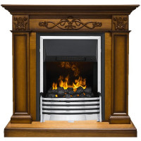 Электрический каминокомплект Verona - Дуб антик с очагом Flagstaff (Dimplex)