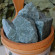 Камень для бани Жадеит колотый средний, м/р Хакасия (ведро), 20 кг в Самаре