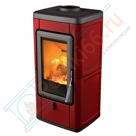 Печь-камин Veld Bordeaux, бордовый (MCZ)