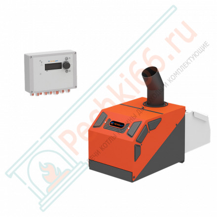 ​​Пеллетная горелка 42 Норма​ (горелка+пу+механизм+напольный бункер) (Теплодар)
