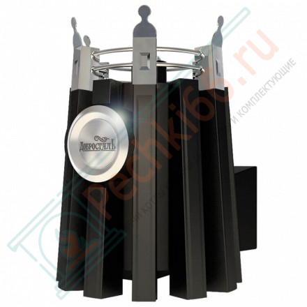 Банная печь Екатерина стронг с панорамным стеклом (Добросталь)