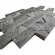 Плитка рваный камень "Талькохлорит" 200х50х20мм, упаковка  50 шт / 0,5 м2 (Карелия) в Самаре