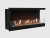 Биокамин 1090 SR правый угол (LuxFire)