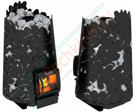 Дровяная банная печь Grill'D Dubravo 180 Short