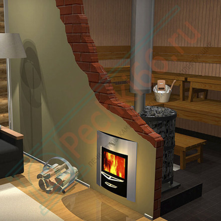 Печь для бани Legend 240 Duo (Harvia) до 24 м3