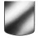 Притопочный лист VPL051-INBA, 900Х800мм, зеркальный (Вулкан) в Самаре