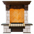 Портал Pierre Luxe - Темный дуб / Шампань (Высота 975мм)