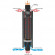Дымоход - конвектор Окаменевшее дерево перенесённый рисунок + Жадеит, d-115, L=1000 мм (Feringer) в Самаре