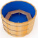 Купель кедровая Премиум круглая с пластиковой вставкой 150х150х120 (НКЗ) в Самаре