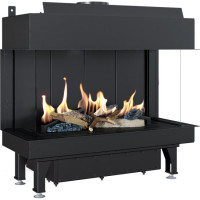 Газовый камин LEO/LP/70/G20 (магистральный газ) (Kratki)