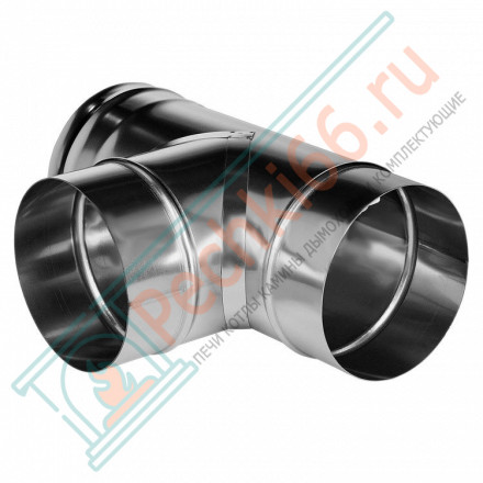 Тройник 90° без изол (НЕРЖ-321/0,5) d-250 (Дымок-Lux)