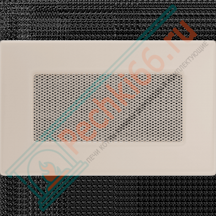 Вентиляционная решетка для камина 110х170, кремовая (FireWay)