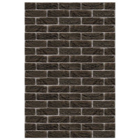 Плита ФАСПАН Коричневый №1001 Вертикаль 9 мм 1200х800мм (Везувий)