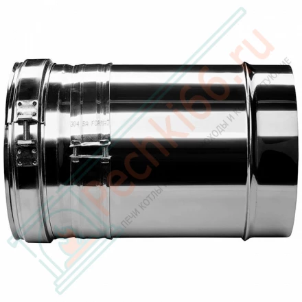 Труба V50R телескопическая с изол L=260-380 (AISI-310S/0,8-AISI-304/0,5) d-115/215 (Вулкан-Cerablanket)