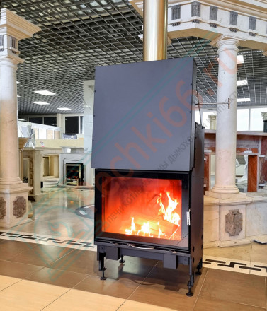 Каминная топка UNIVERS G, серый шамот (Stav)