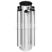 Дымоход конвектор (НЕРЖ-430/0,8) d-120 (Ferrum HF)